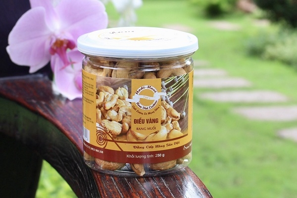 Điều vàng rang muối - Hũ 250g title=